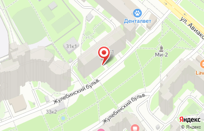 Отделение службы доставки Boxberry на Жулебинском бульваре на карте
