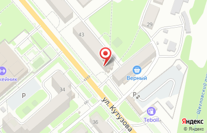 Магазин Красное & Белое в Туле на карте