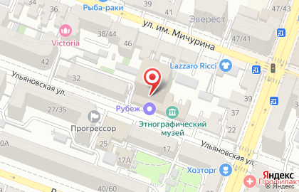 Салют на Ульяновской улице на карте