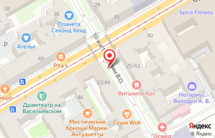 Адвокат Аленкина Елизавета Евгеньевна на карте
