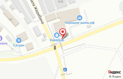 Магазин дверей KareDoors на Центральной улице на карте