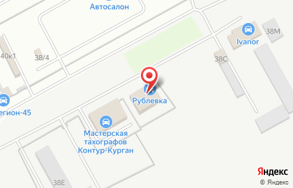 Автомойка Рублевка на проспекте Машиностроителей на карте