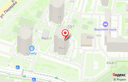 Продуктовый магазин в Москве на карте
