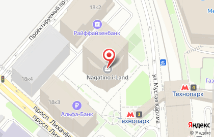 Компания РАСТОМ на проспекте Андропова на карте