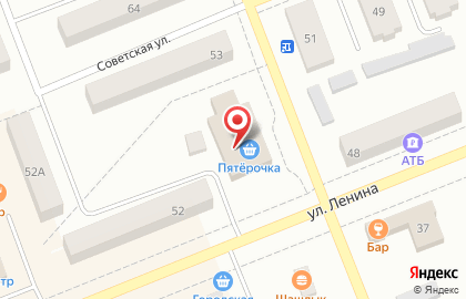 Газпромбанк, АО на улице Ленина на карте