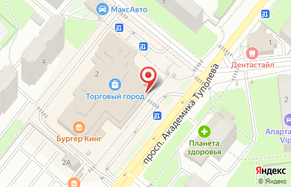 Магазин цифровой техники DNS , в ТЦ Торговый город на карте