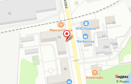 Библиотека-общественный центр им. Смелякова на Алма-Атинской на карте