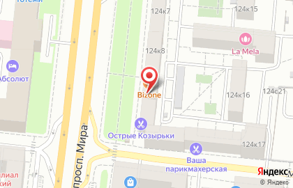 Банк Сосьете Женераль Восток (bsgv) на улице Мира на карте