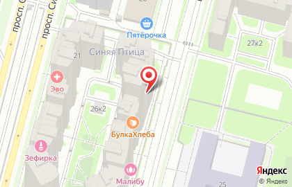 Центр бытовых услуг Преображение на Комендантском проспекте на карте