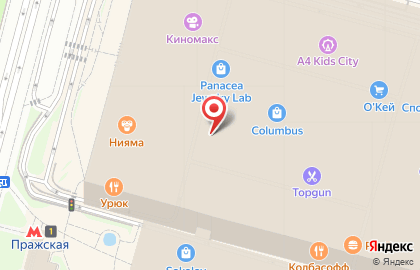 Кофейня Starbucks в Москве на карте