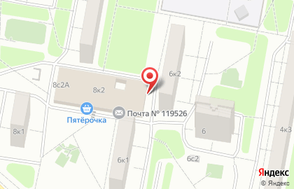 Магазин овощей и фруктов в Москве на карте