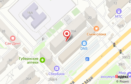 Компания по производству и продаже керамического уголка для ванной Орнамент-к на карте