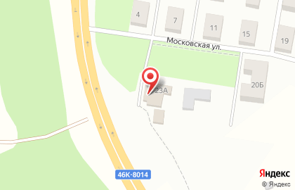 Продовольственный магазин Лар на Московской улице на карте
