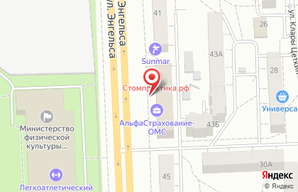 Юристы Челябинск на карте