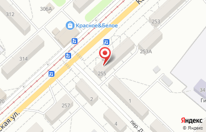 Магазин Сладкоежка в Заводском районе на карте