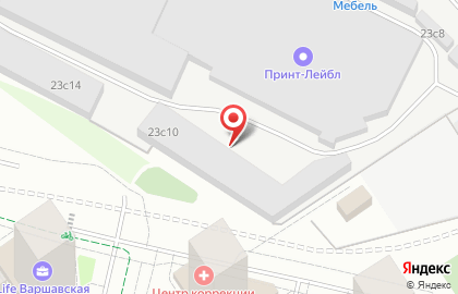 Транспортная компания Байкал-Сервис в Каширском проезде на карте