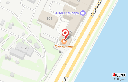 Арт-кафе Самарканд на карте