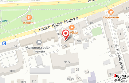 Центр занятости населения г. Ставрополя на карте