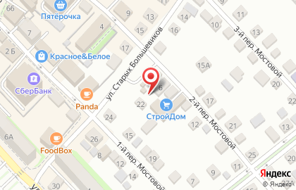 Шиномонтажная мастерская в Алексеевке на карте