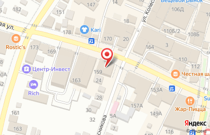Торговый центр Уют, торговый центр на Братской улице на карте
