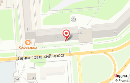 Центр мелкосрочного бытового ремонта Муж на Ленинградском проспекте, 29 в Железногорске на карте