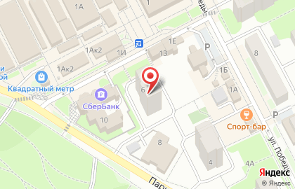 Студия мебели на Парковом проезде, 6 на карте