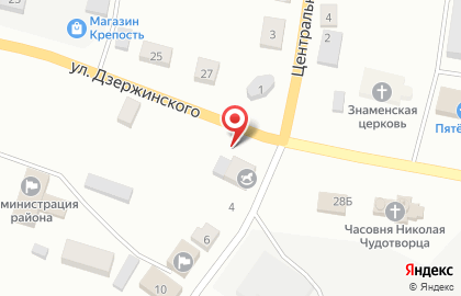 Дом из Ели на карте