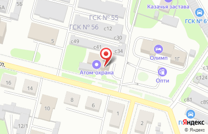 Межрегиональное управление ведомственной охраны №7 Атом-Охрана на карте