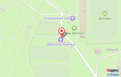 Федерация тенниса Хабаровского края региональная спортивная общественная организация на карте