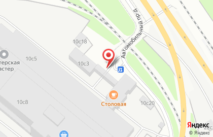 Киоск фастфудной продукции в Автомобильном проезде на карте