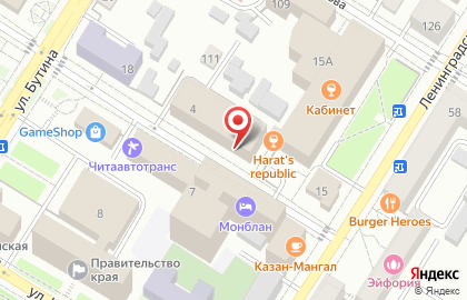 Дирекция по строительству и эксплуатации объектов Росграницы в Чите на карте