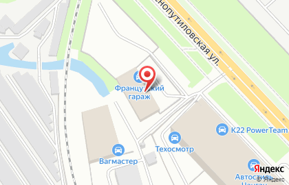Центр дополнительной маркировки автомобилей Литэкс на Краснопутиловской улице на карте