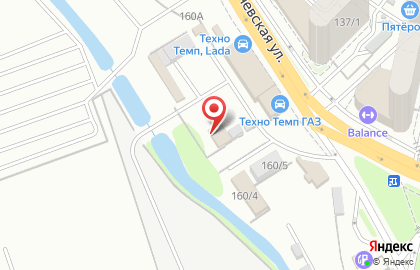 Торгово-сервисная фирма Техномир на Бородинской улице на карте