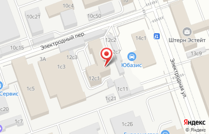 Компания Памир Электроника на Электродной на карте