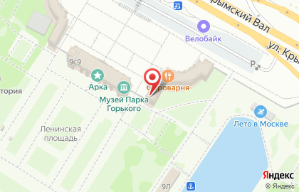 Синэргос-Москва на улице Крымский Вал на карте