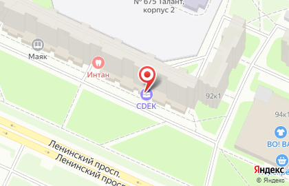 Центр имплантации и стоматологии ИНТАН на Ленинском проспекте на карте