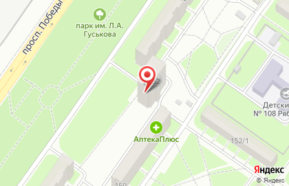 Салон красоты Макси в Дзержинском районе на карте