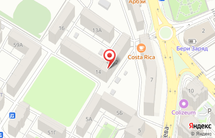 Салон красоты Салончик в Каспийске на карте