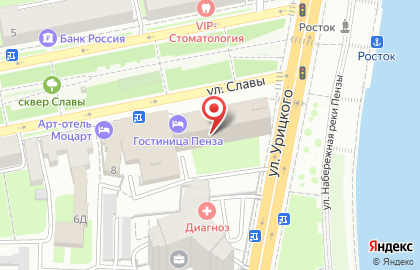 Учебный центр Госзаказ в РФ на улице Славы на карте