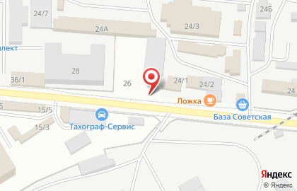 Компания ТехПромРесурс в Советском районе на карте