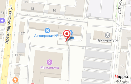Автосалон Апельсин в Тракторозаводском районе на карте