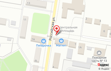 Магазин молочной продукции в Октябрьском районе на карте