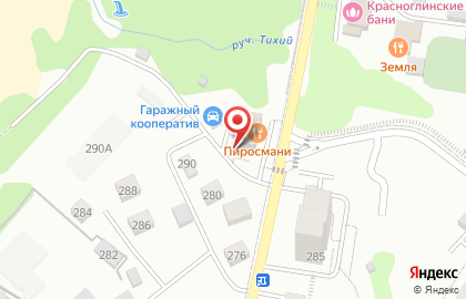 Девятка на улице Советской Армии на карте
