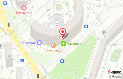 Магазин оптики Пенснэ Оптик на улице Академика Виноградова на карте