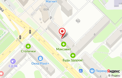 Аптека ВИТА Экспресс во Владимире на карте