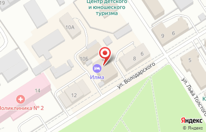 Магазин-ателье Нить Ариадны на улице Володарского на карте
