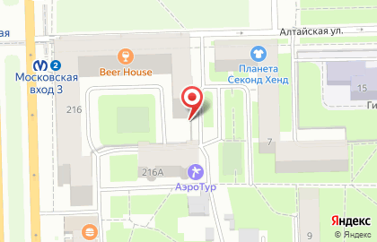 Зоомагазин ЛораЛэнд на Московском проспекте на карте