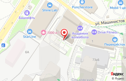 Автомастерская в Екатеринбурге на карте