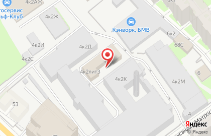 Спецвидеосервис на улице Александра Матросова на карте