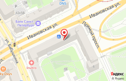 Кафе Штолле на Ивановской улице на карте
